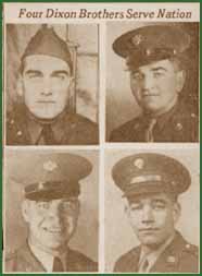 4 Swegle Brothers fighting in WW2