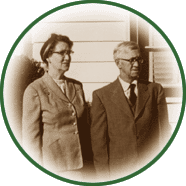 Bob and Inez in 1950